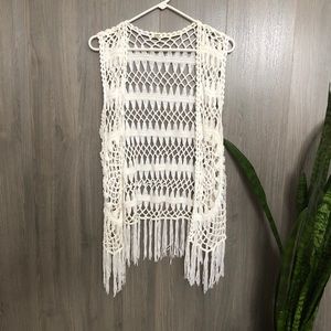 Crocheted Boho Vest